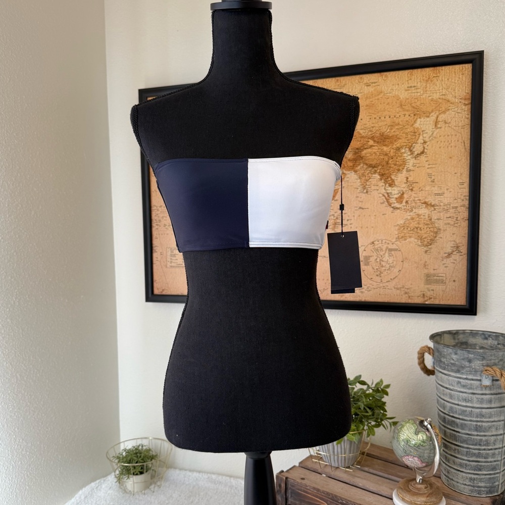 Tommy Hilfiger bandeau swim top
